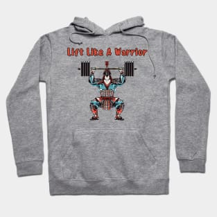 Ronin doing a deadlift Gym motivation bodybuilder Hoodie